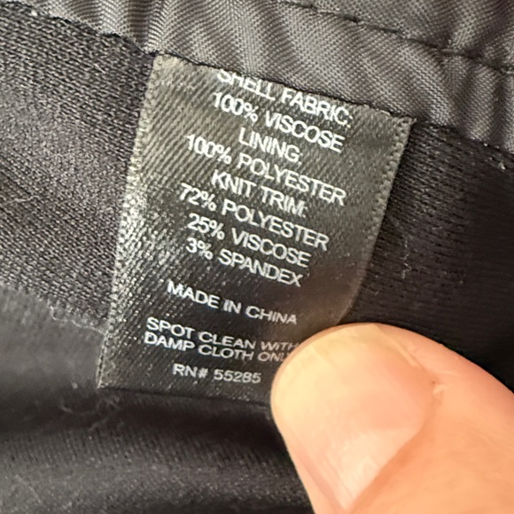 Express Black Faux-Leather Jacket - Picture 7 of 7